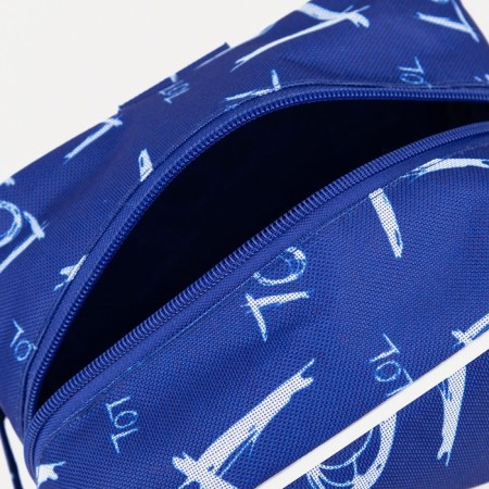 Lightning cosmetic bag, blue color-2