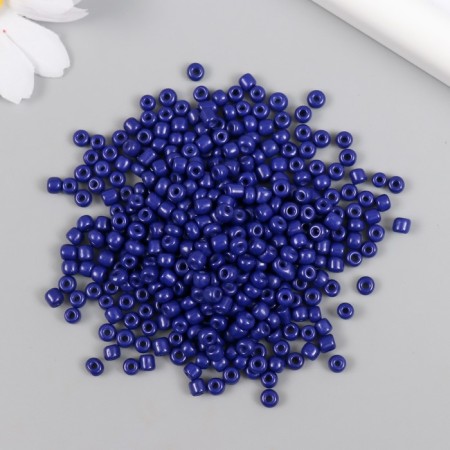 Glass beads 6/0 "sapphire" bright 450 g-1