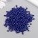 Glass beads 6/0 "sapphire" bright 450 g