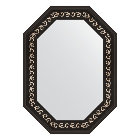 Mirror in the baguette frame, black Ardeko 81 mm, 54x74 cm