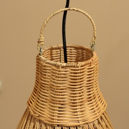 Lamp ceiling from the rattan "Suharto" 1x120W, E27, 25x25x60 cm-3