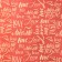 Paper Crafts "Words", 50 x 70 cm