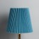 Table lamp "Lika" 1x40W E27 white/gold/blue 15x15x32.5cm