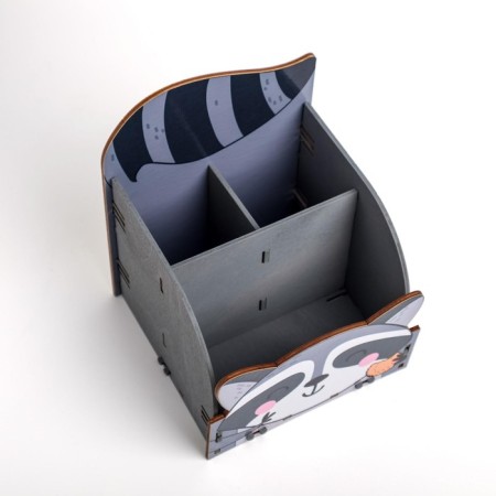 Organizer for the office "Raccoon"-5