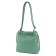 Women's bag B2739-18110, Emerald color, artificial leather, 25x8x23 cm
