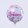 Shard foil circle 18 "Beloved", pink color