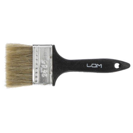 Brush flat scrap, natural bristles, plastic handle, 2.5 ", 63 mm-3