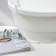Street Kashpo with basal watering "Malva", 4.7 liters, white color, suspension as a gift