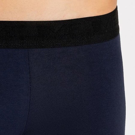 Set of men's panties boxers (2 pcs), dark blue color, size 46 (s)-2