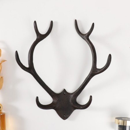 Hooks decorative cast iron "deer horns" 32x27.7x9.2 cm