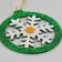 New Year's decoration from EVA "Christmas Toy", on an adhesive basis