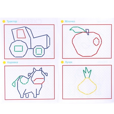 The lace tablet "Favorite Heroes", a handle for a lace, according to Montessori Methods-5
