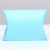 Folding box, pillow, blue 15 x 11 x 3 cm,