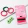 Gum and hairpin "Avocade couple", set