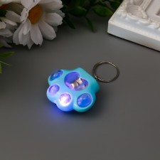 Flashlight light on the ring 