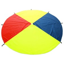Parachute 4 sectors, d = 3 m, mix colors