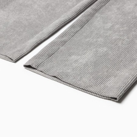 Women's pants Minaku: Velvet Collection Color Gray Rr. 48-7