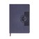 Dated diary of 2025, A6+, 176 sheets "Lyon", solid cover, pancake embossing, with liesa, block 80 g/m2, gray