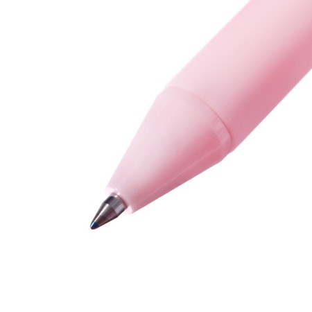 Gel handle Calligrata "cat" automatic, node 0.5 mm, blue ink, pink-1