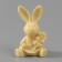 Silicone Mold "Hare with Flower" 3.5x3x5.5 cm mix