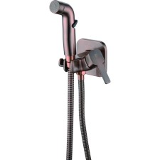 Смеситель для биде RUSH Capri CA1435-99Rbronze, с гигиеническим душем, встраиваемый, бронза   979732