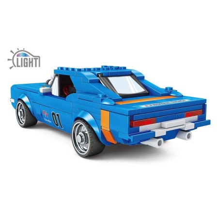 Designer Mustang Race, light effects, 317 details-1