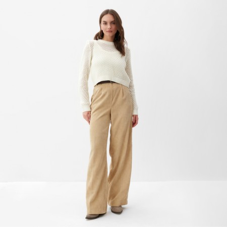 Jumper Women's Mist "Heart", p. M, milk-1