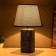 Table lamp "Dzin" 1x40W E14 Black 22x22x36cm