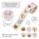 Stick Paper "Easter" d = 2.5 cm 252 pcs in roll