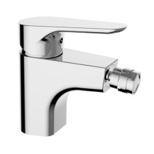 Zipponi Zen bidetor, 1-bonded with a bottom valve, chromium color