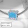 Talisman "Cartoon" Bear, Color in silver