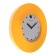 Watch Wall Round "Classics", silent, yellow rim, D-37 cm, dial 22 cm