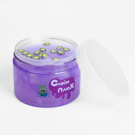 Two -layer slime "Sea" with charming, purple, 350 g-1
