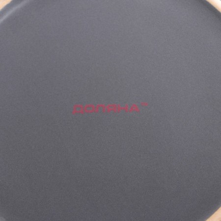 Board ceramic dining shares "Vanilla", d = 27 cm, color gray color-3