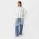 Rawland adult poncho “Go to...”, oversize, 44-52, 97 x 120 cm, white color