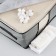Organizer for storage, coffee for linen with PVC-fat "Home Collection", 43 x 28.5 x 20 cm.