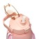Water bottle, 1.3 l, 20.5 x 12 cm, pink