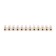 Dandhinate terminal block KV-14 (6-14 mm²), current 20 A, polyethylene white (ZVI) rexant