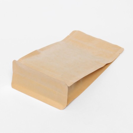 Zip-Lock package Craft with a flat bottom, rectangular window, 12 x 22 cm-3