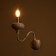 Sconces "Florence" 1he14 40W white-gold 23x10.5x25 cm
