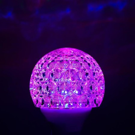 Light device "Cup" 10 cm, glow RGB, 220 V, white-3
