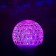 Light device "Cup" 10 cm, glow RGB, 220 V, white