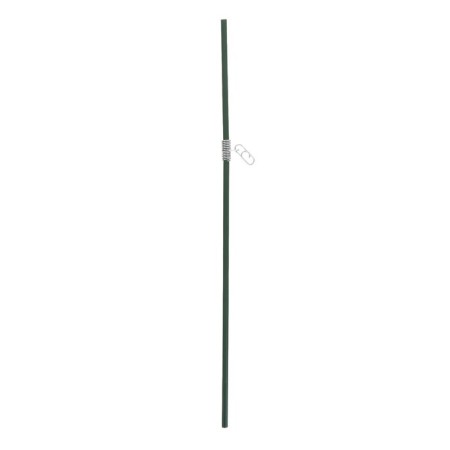 The opposite is straight, 25 cm, the color is green, 10 pcs.