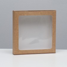 Self -assembly box, craft, 21 x 21 x 3 cm