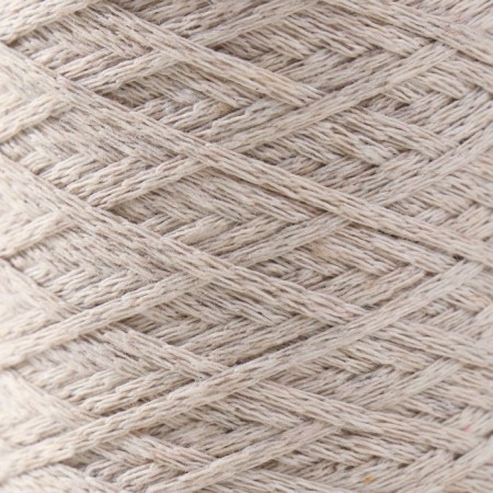 Knitting cord without core 70% cotton, 30% polyester 1mm 200m/60 ± 10g (03- linen)-2