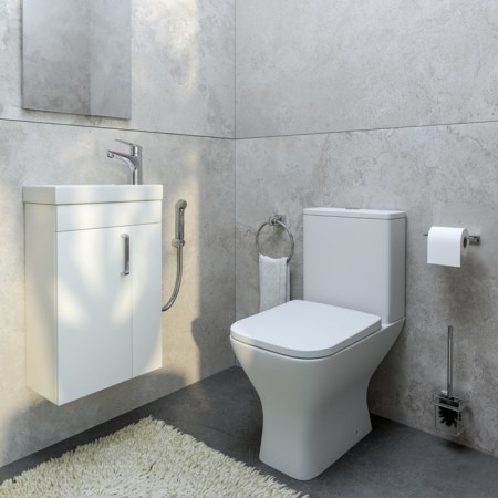 Mixer for the IDDIS Torr, Torsb00i08 sink, with a hygienic shower-3