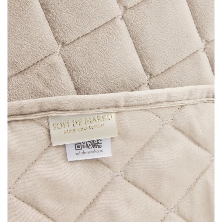 Sofi de Marko “Nathaniel” bedspread, size 120x200 cm, cream color-6
