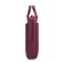 Business bag, lightning department, external pocket, burgundy color