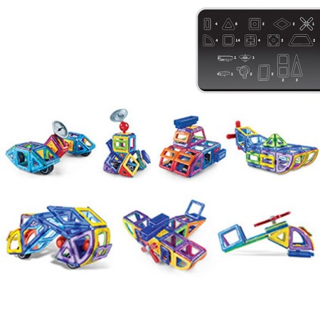 Designer Magnetic "Color Magnets", 54 details-1