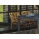 Vetle Bent chair, 560 × 570 × 810 mm, artificial rattan, beige color / black